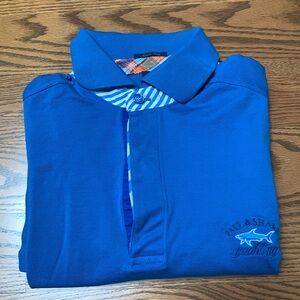 Paul & Shark Yachting Blue Polo L
